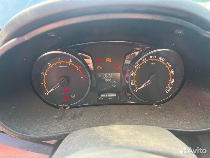 LADA Granta 1.6 МТ, 2023, битый, 8 287 км