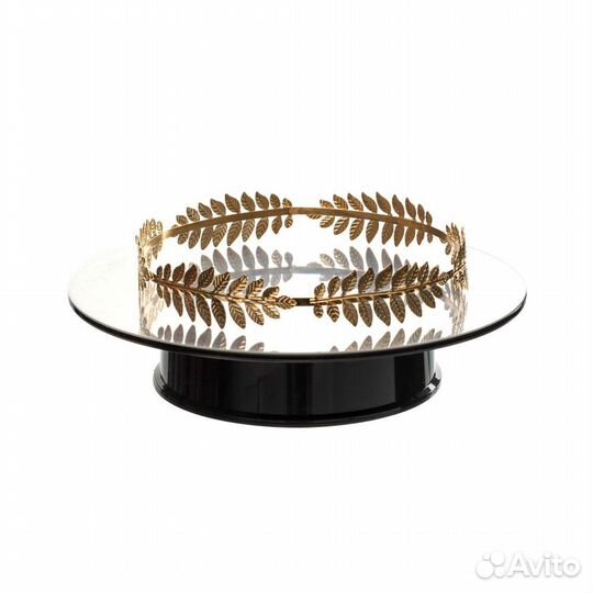 Платформа с сервоприводом 25см, черная зеркальная