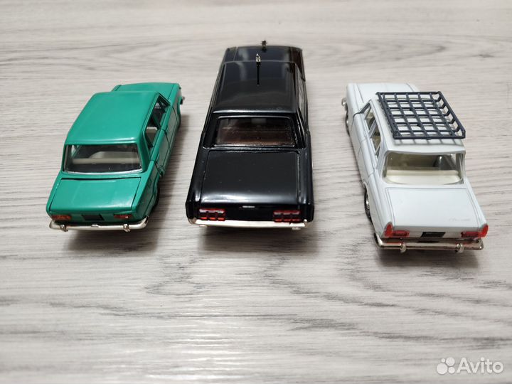 Модель ЗИЛ 117 а31, Москв. 408 дачник, ваз 2101 а9