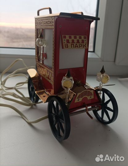 Светильник такси xx сувенир из СССР