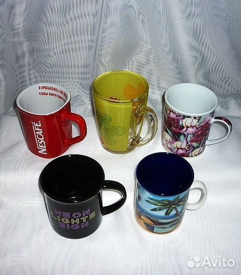 Кружки новые Нескафе Nescafé и прочие тм. Керамика
