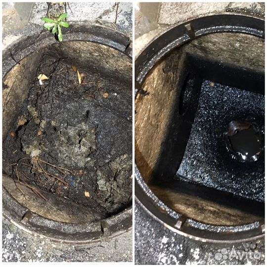 Устранение засоров труб Прочистка канализации 24/7