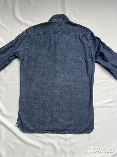 Джинсовая рубашка Zegna