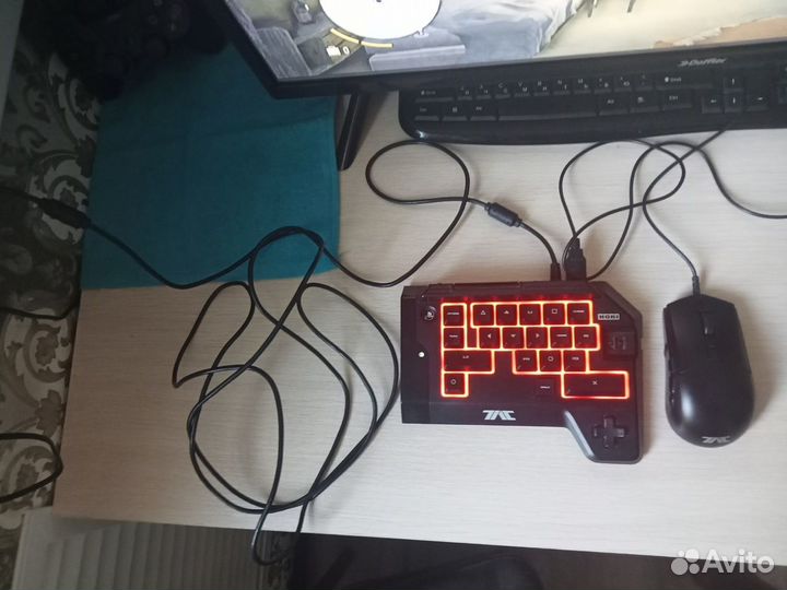 Hori Tac 4 (клавиатура+мышь) PS3/PS4