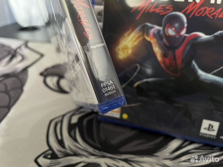 PS5 Marvel Spider-Man Miles Morales Диск RU