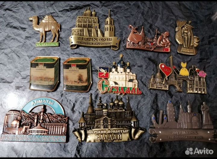 Магниты сувенирные на холодильник