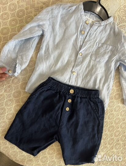 Рубашка и Шорты zara (2-3 года) 98