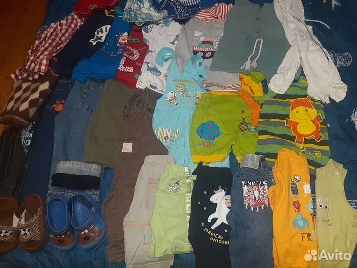 Детские вещи пакетом 74-92