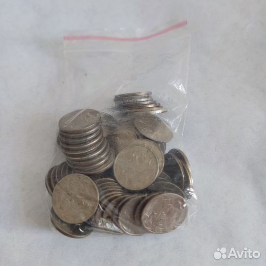 Лот монет 5 копеек