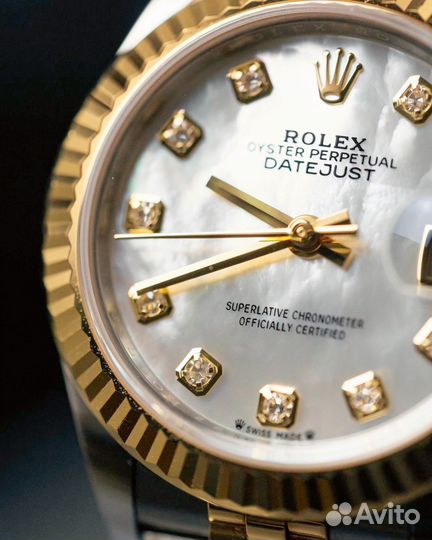 Часы Rolex Datejust 31mm lady yellow gold