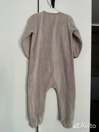 Комбинезон велюровый 80 mjolk
