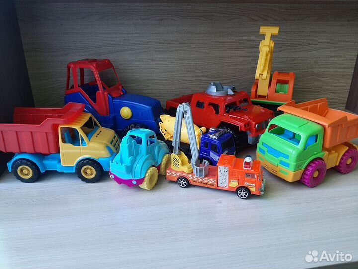 Детские машинки игрушки пакетом