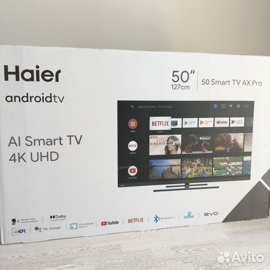 Новый телевизор Haier SMART TV AX Pro 50