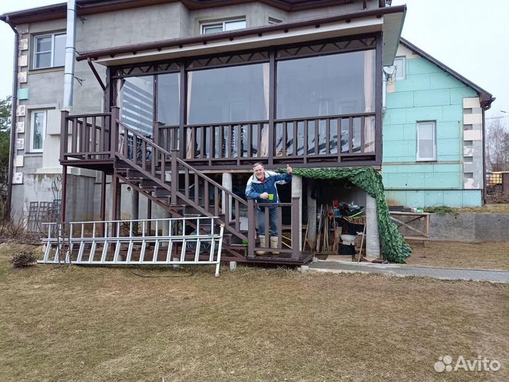 Мягкие окна (шторы) для веранд, беседок, террас