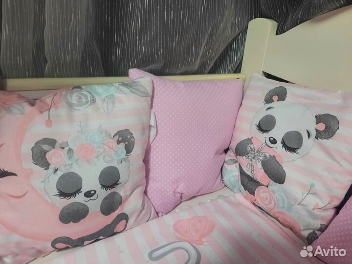 Бортики в кроватку новые