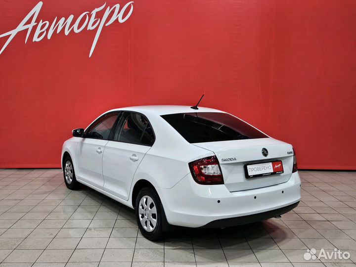 Skoda Rapid 1.6 МТ, 2017, 167 366 км