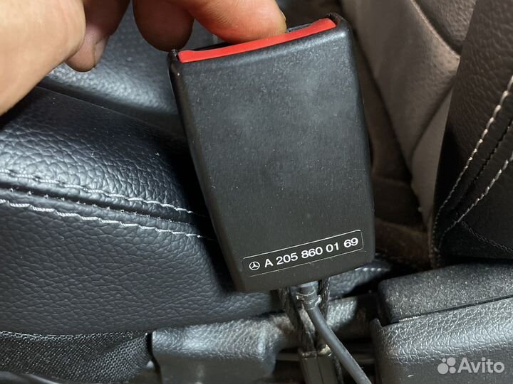 Замок ремня безопасности mercedes