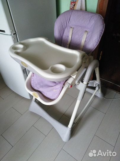 Стульчик для кормления happy baby