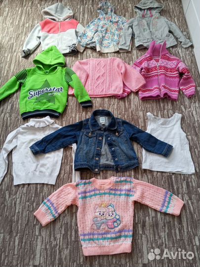 Вещи пакетом для девочки