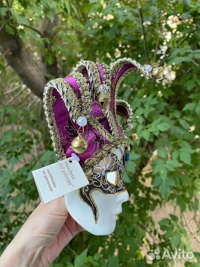 Маска карнавальная итальянская, оригинал