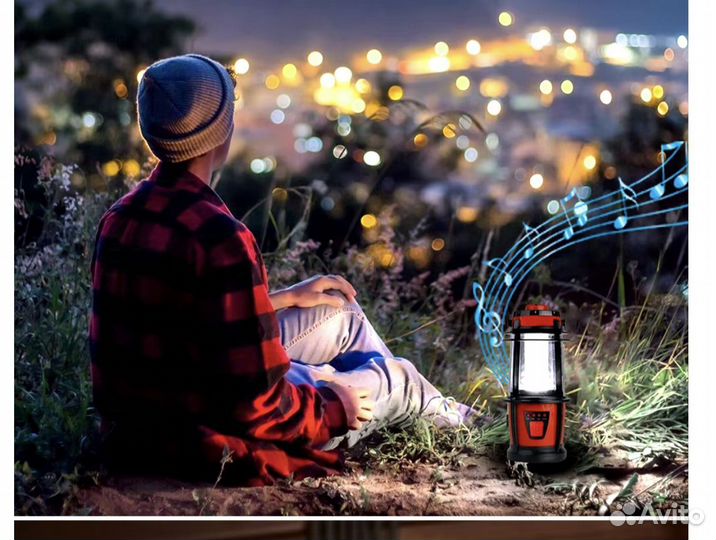 Фонарь для рыбалки, кемпинга, походов