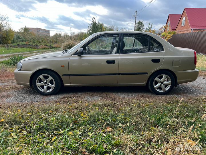 Hyundai Accent 1.5 МТ, 2003, 150 000 км