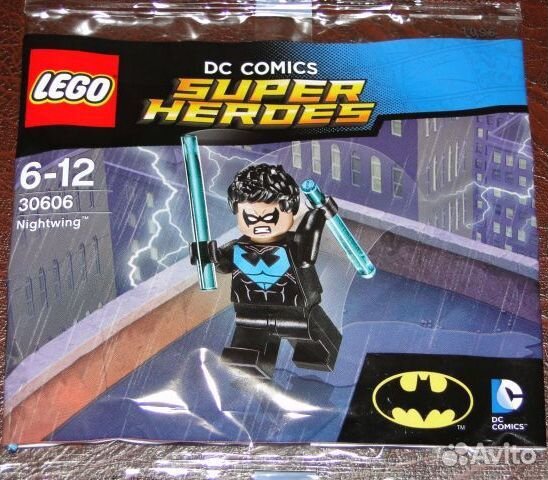 Lego DC dvd + полибег 30606 — в наличии