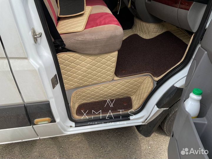 3D Коврики из экокожи Volkswagen Crafter