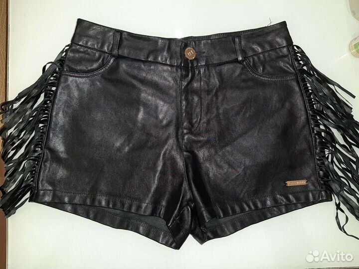 Кожаные шорты