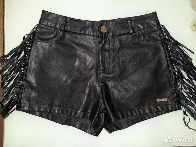 Кожаные шорты