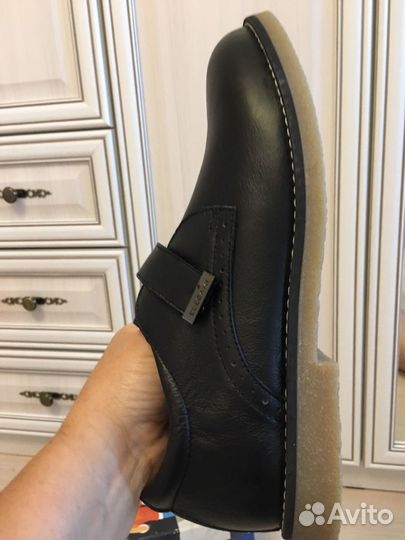Ботинки р 40 длина стельки 25 см новые натур кожа
