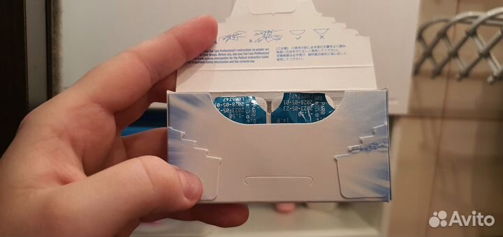 Линзы контактные acuvue oasys -1,5 и -1