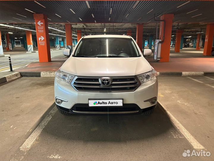 Toyota Highlander 3.5 AT, 2012, 311 000 км