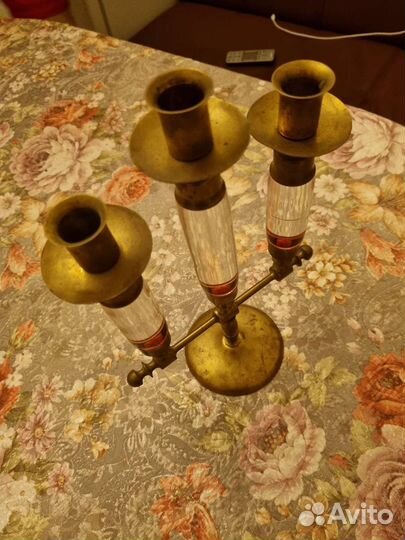 Подсвечник бронза