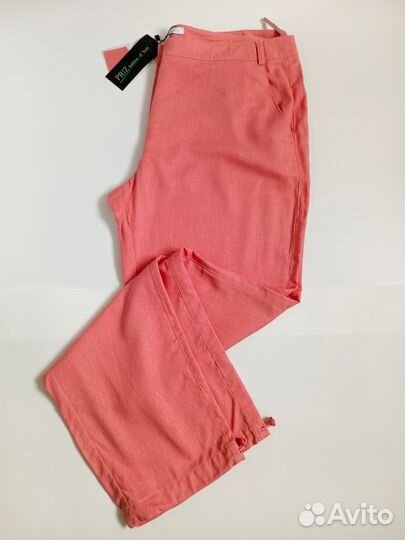 Новые женские льняные брюки priz