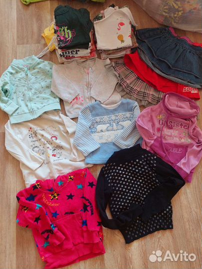 Вещи пакетом на девочку от 3 мес до 1.5 лет