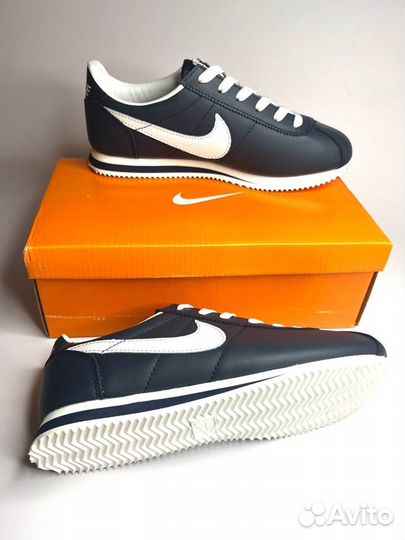 Nike Classic Cortez синий кеды кроссовки