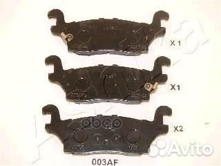 Колодки тормозные 5100003 Ashika