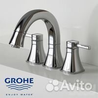 Grohe смесители для раковины на 3 отверстия разные