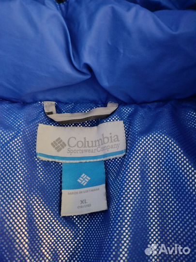 Пуховик columbia. подростковый