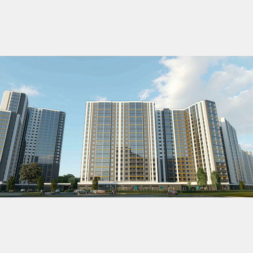 1-к. квартира, 26 м², 16/25 эт.