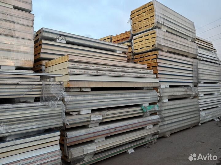 Сэндвич-панели 40000 м2 в наличии