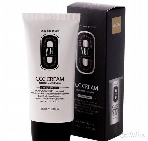 Корректирующий ссс крем Yu.r SPF 50 PA+++