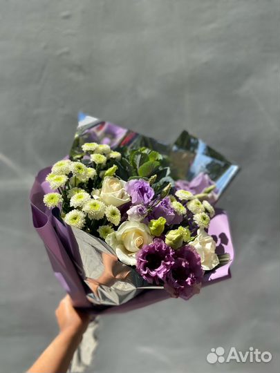 Букет цветов, цветы в коробке