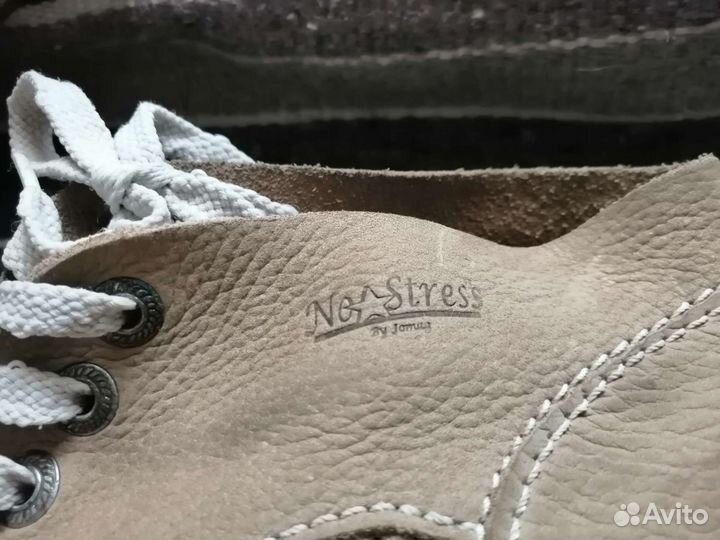 Ботинки кожаные