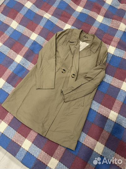 Плащ тренч zara