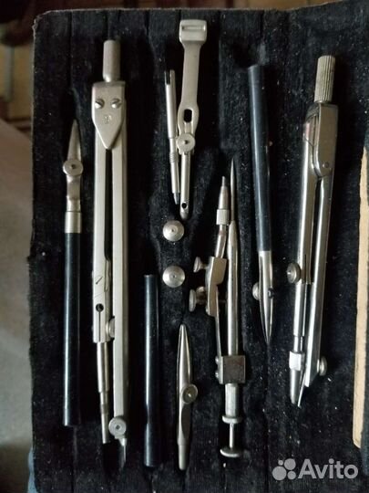 Чертёжные инструменты разные, цена за всё