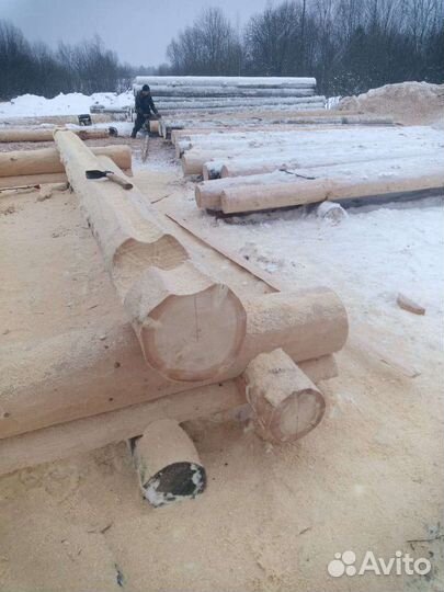 Срубы ручной рубки