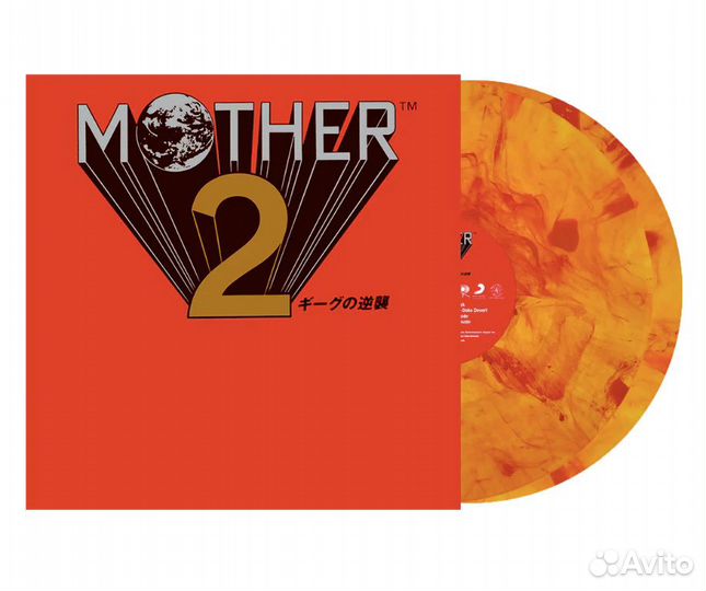 Mother 2 винил с музыкой игры цветной