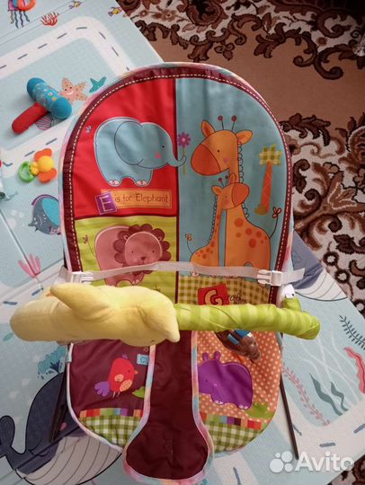 Шезлонг детский